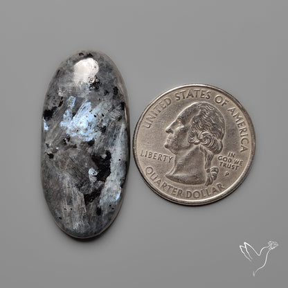 Larvikite Feldspar Cabochon