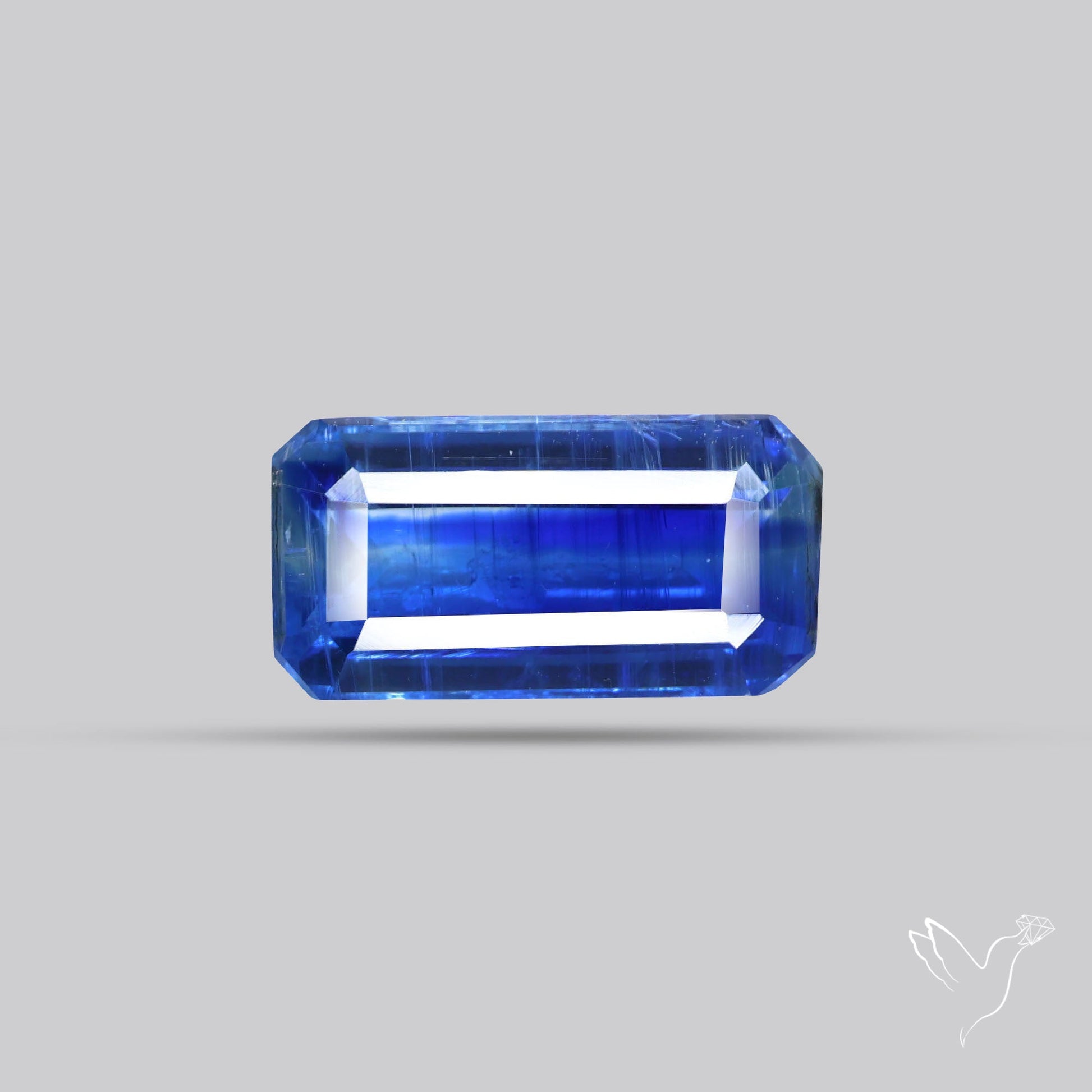 Blue Kyanite Faceted Fine Gemstone