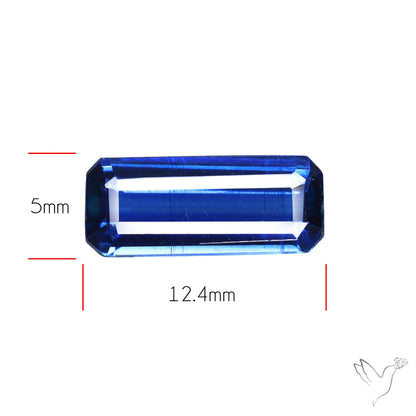 Blue Kyanite Faceted Fine Gemstone