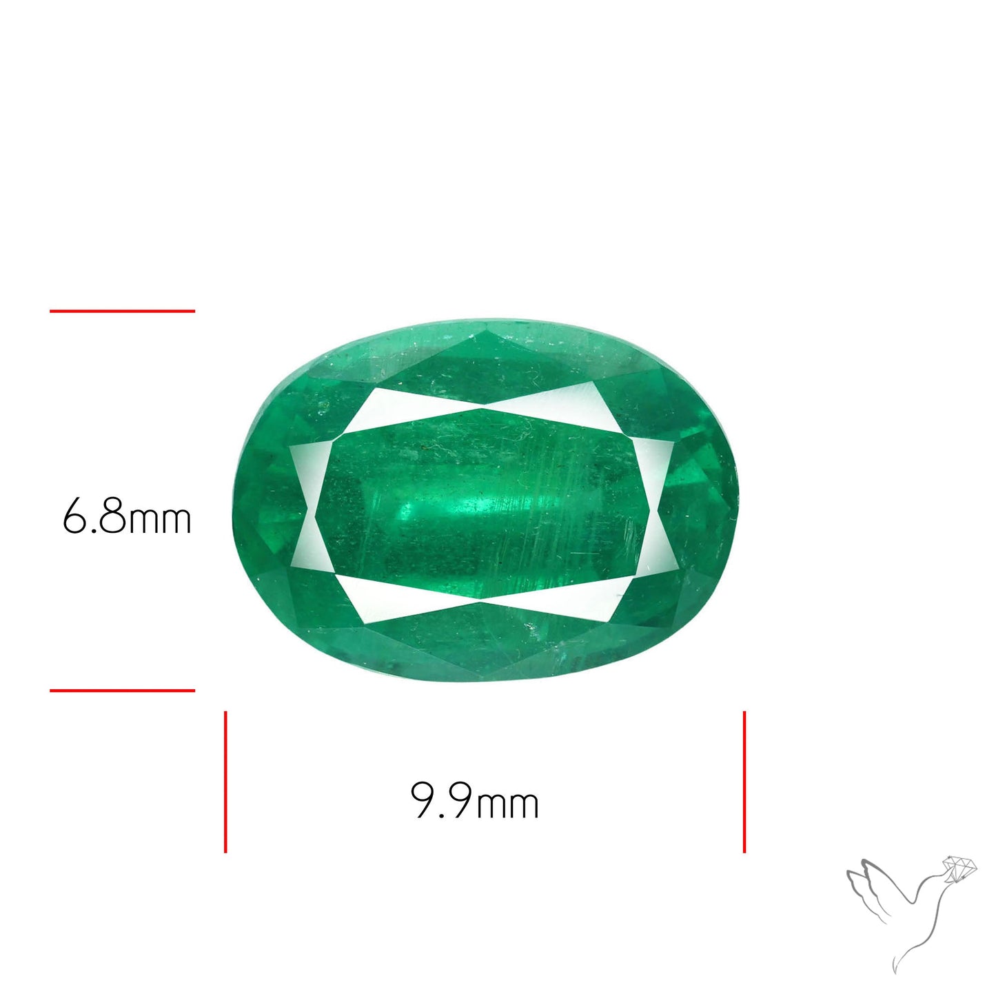 Deep Green Kyanite Faceted Fine Gemstone