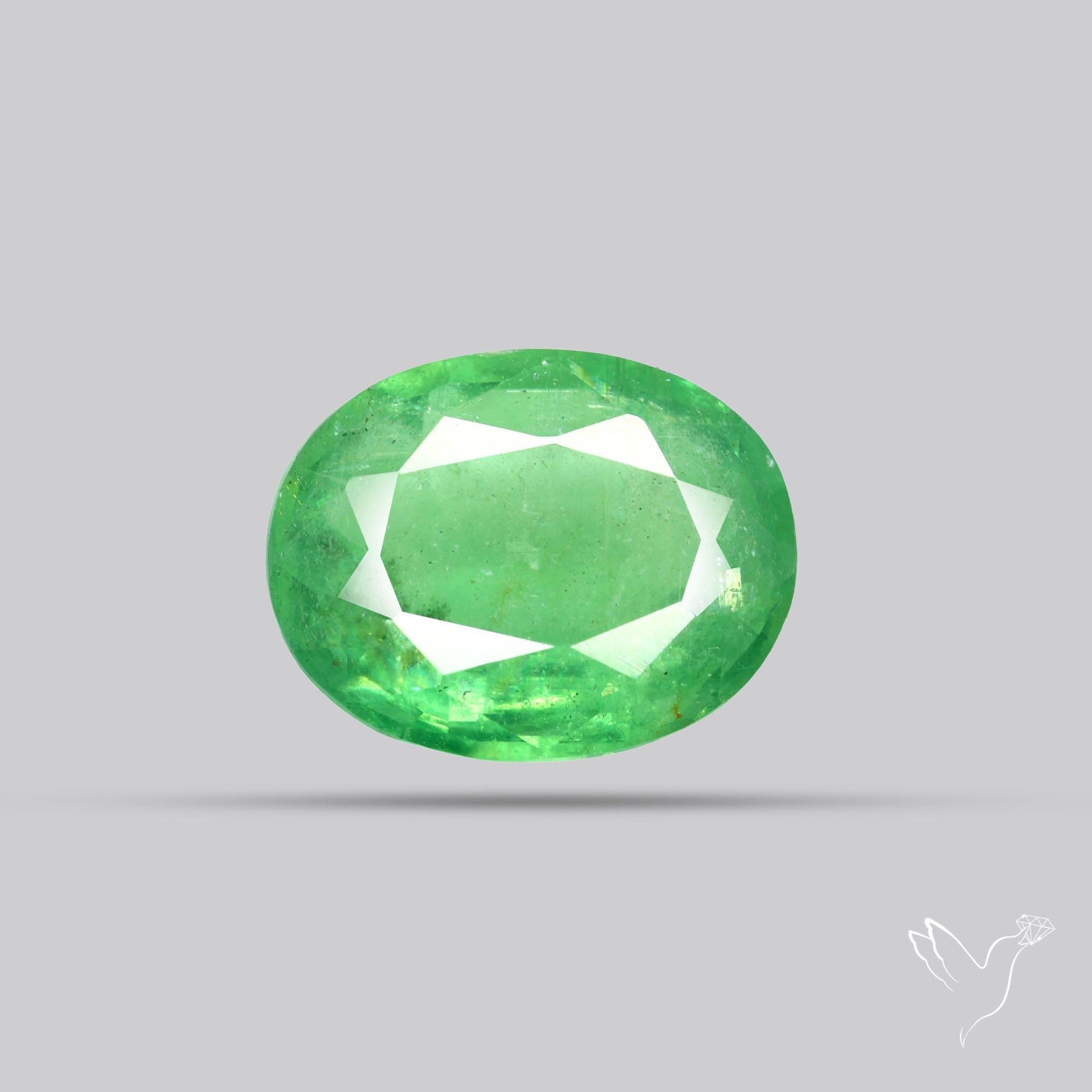 Deep Green Kyanite Faceted Fine Gemstone