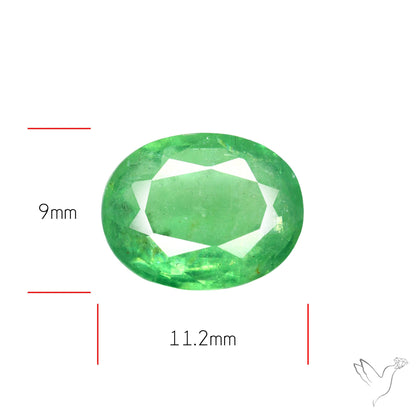 Deep Green Kyanite Faceted Fine Gemstone