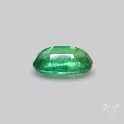 Deep Green Kyanite Faceted Fine Gemstone