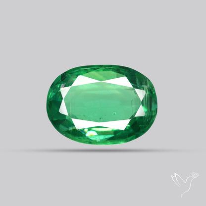 Deep Green Kyanite Faceted Fine Gemstone