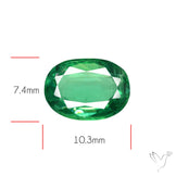 Deep Green Kyanite Faceted Fine Gemstone