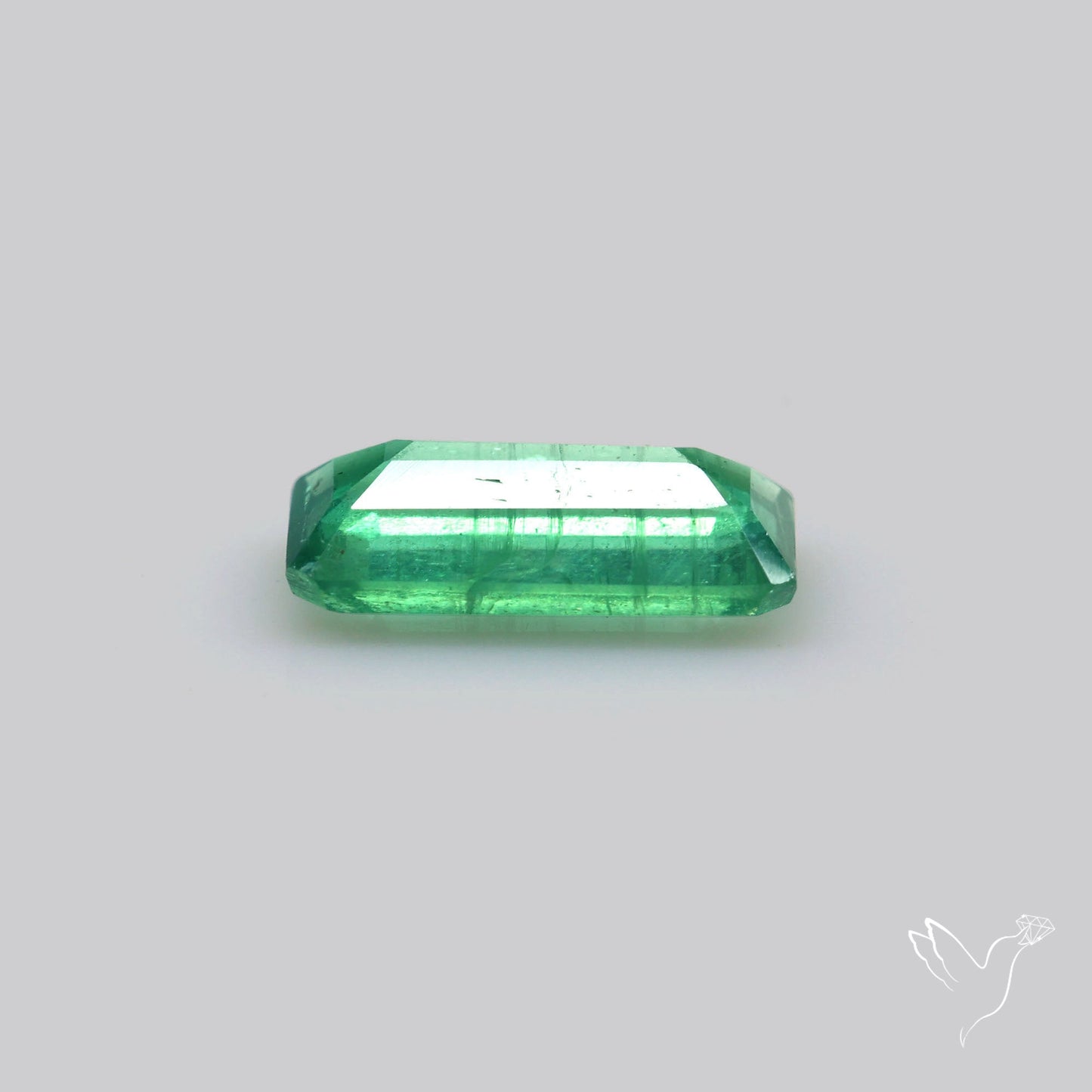 Deep Green Kyanite Faceted Fine Gemstone