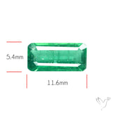 Deep Green Kyanite Faceted Fine Gemstone
