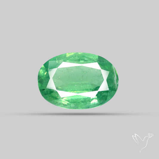 Deep Green Kyanite Faceted Fine Gemstone