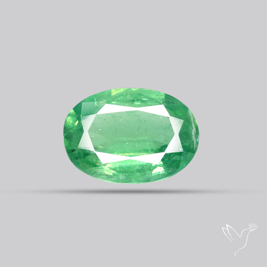 Deep Green Kyanite Faceted Fine Gemstone