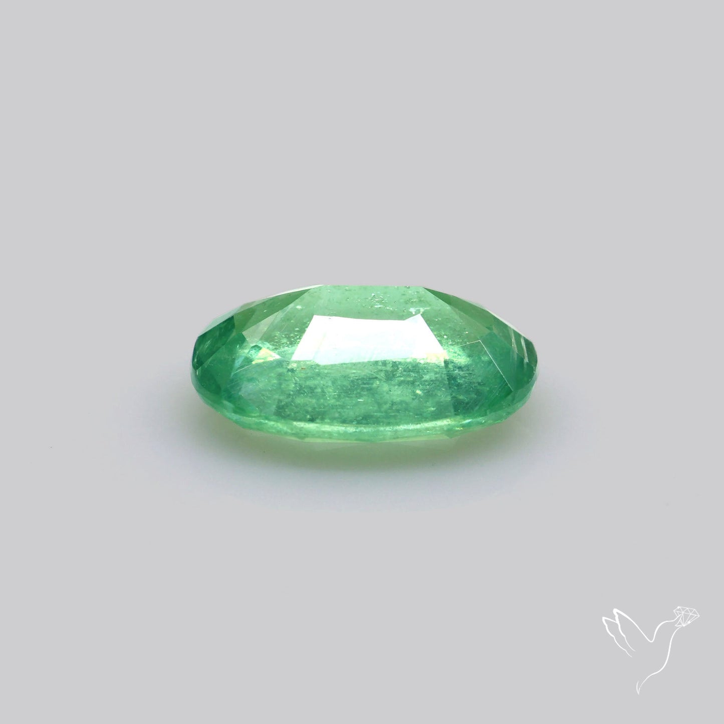 Deep Green Kyanite Faceted Fine Gemstone