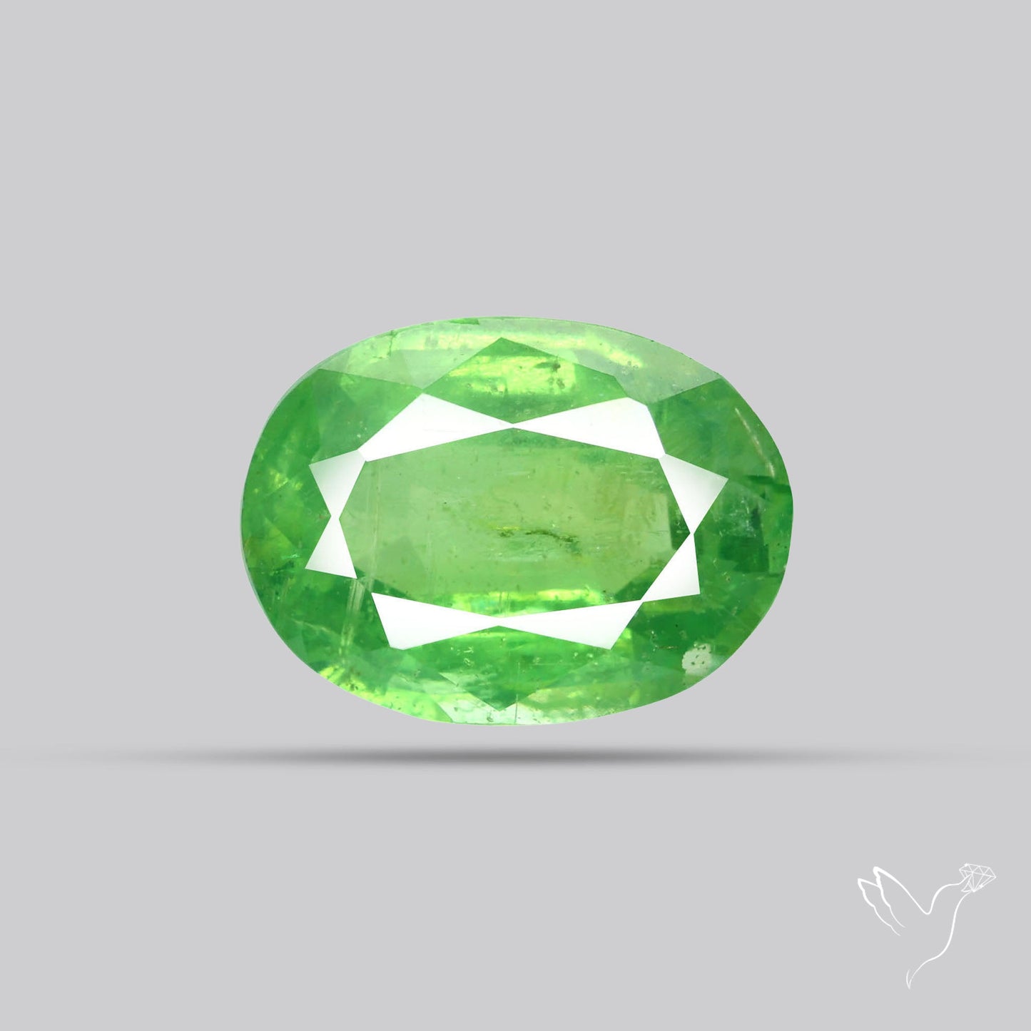 Deep Green Kyanite Faceted Fine Gemstone