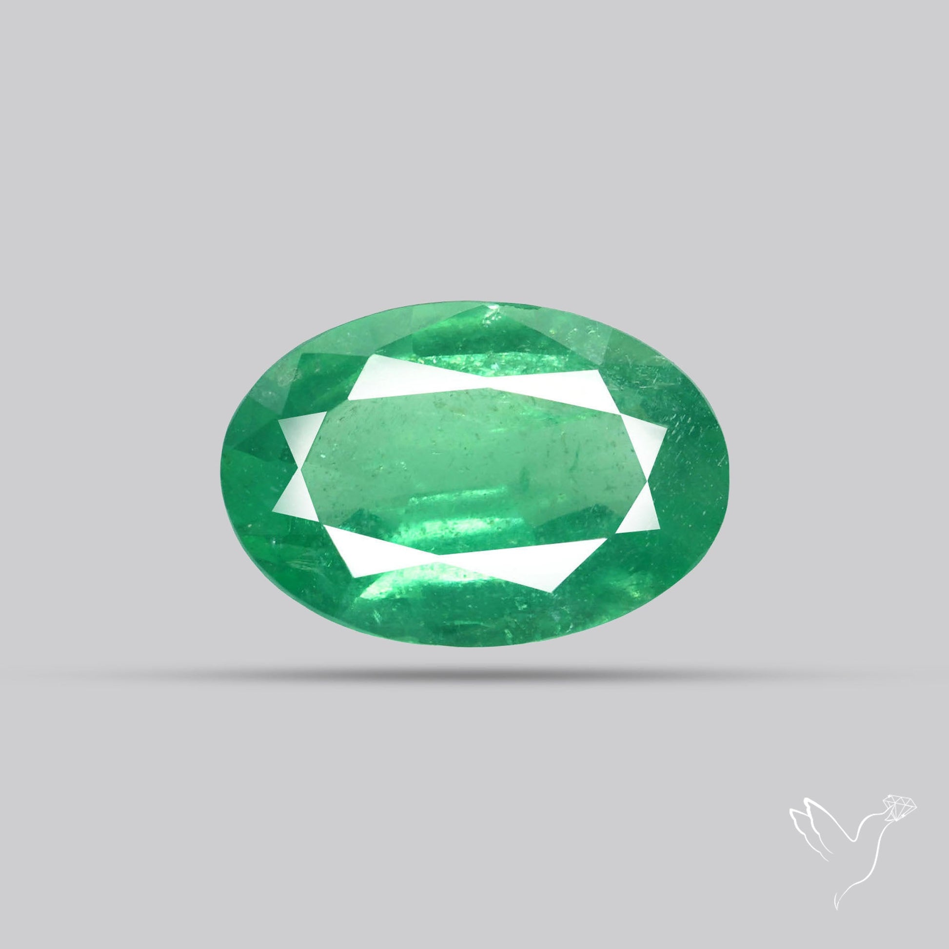 Deep Green Kyanite Faceted Fine Gemstone