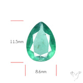 Deep Green Kyanite Faceted Fine Gemstone