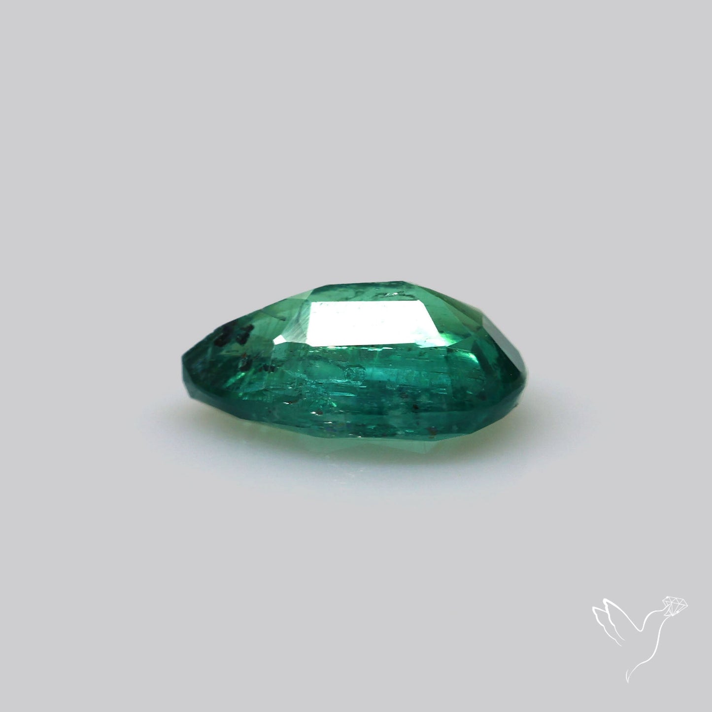 Deep Green Kyanite Faceted Fine Gemstone