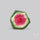 Watermelon Tourmaline Slice Rare Perfect Green Border
