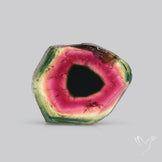 Watermelon Tourmaline Slice Rare Flashy