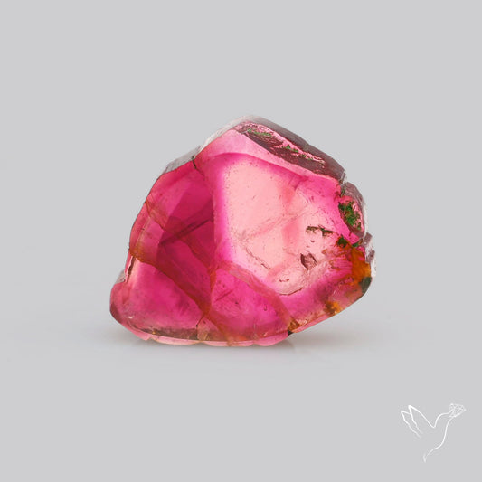 Rubellite Tourmaline Slice Rare