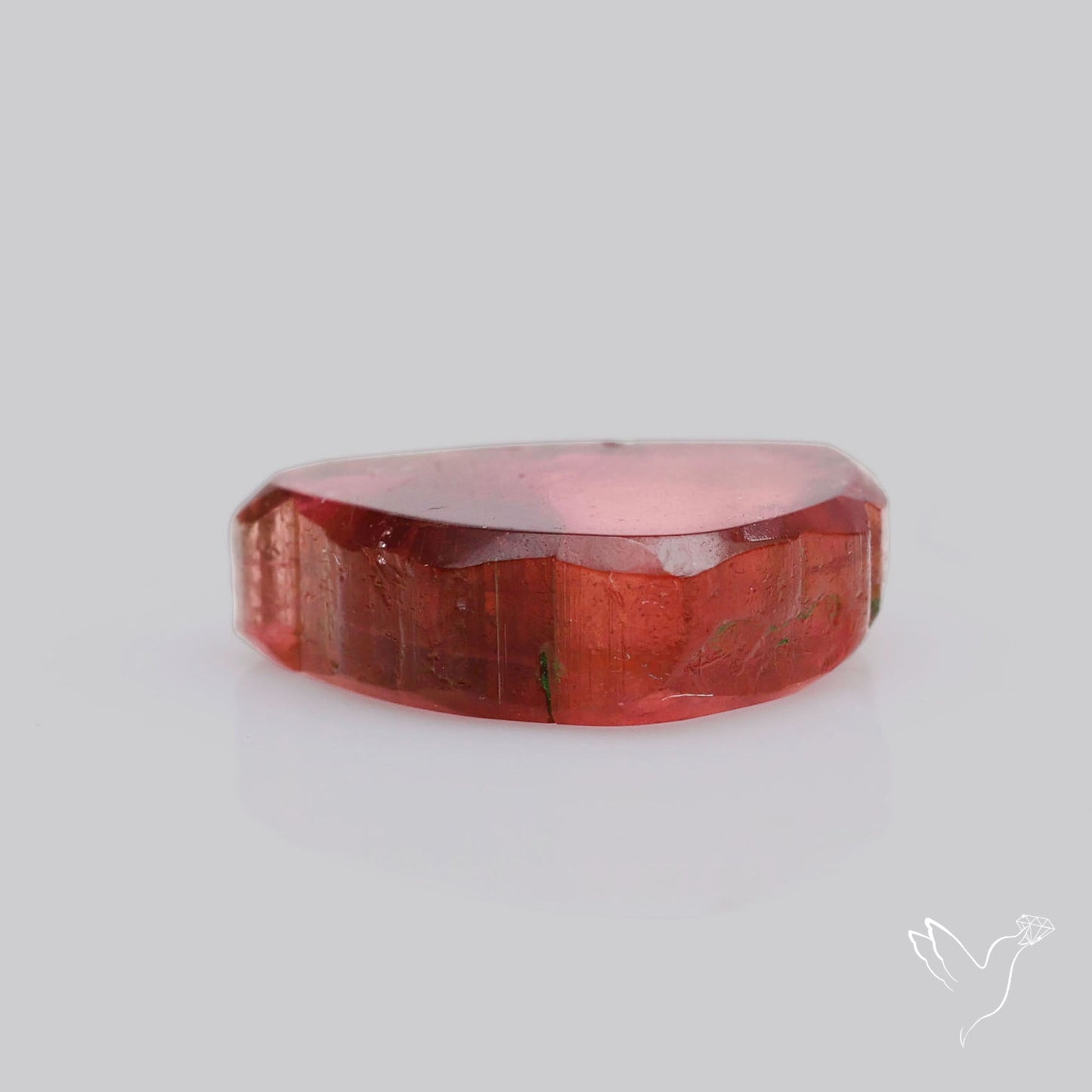 Rubellite Tourmaline Slice Rare