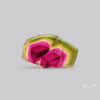 Watermelon Tourmaline Slice Rare