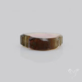 Watermelon Tourmaline Slice Rare Perfect Green Border
