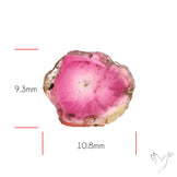 Rubellite Tourmaline Slice Rare