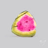 Watermelon Tourmaline Slice Rare Perfect Green Border