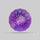 Amethyst Intaglio Reverse Carving Fantasy Cut Faceted
