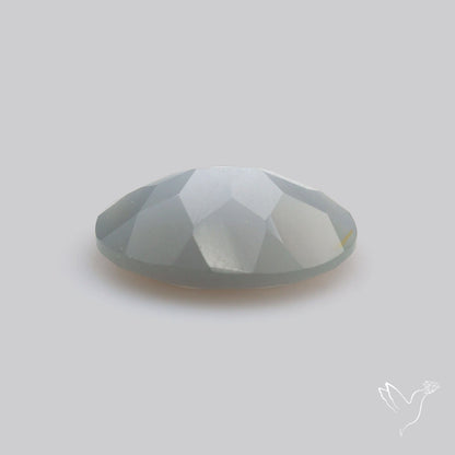 Faceted Gray Moonstone