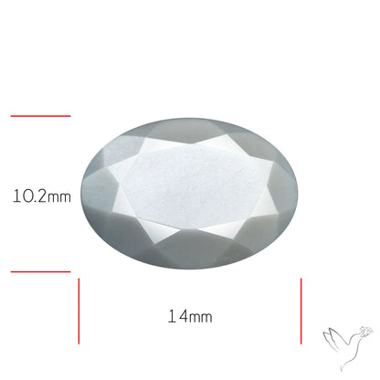 Faceted Gray Moonstone