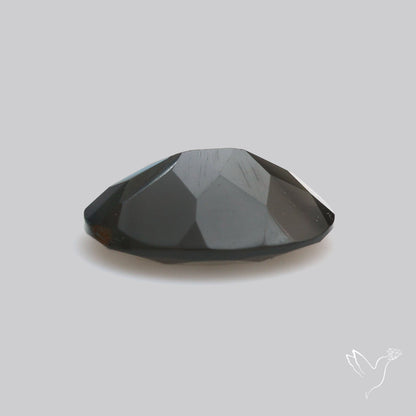 Faceted Black Moonstone
