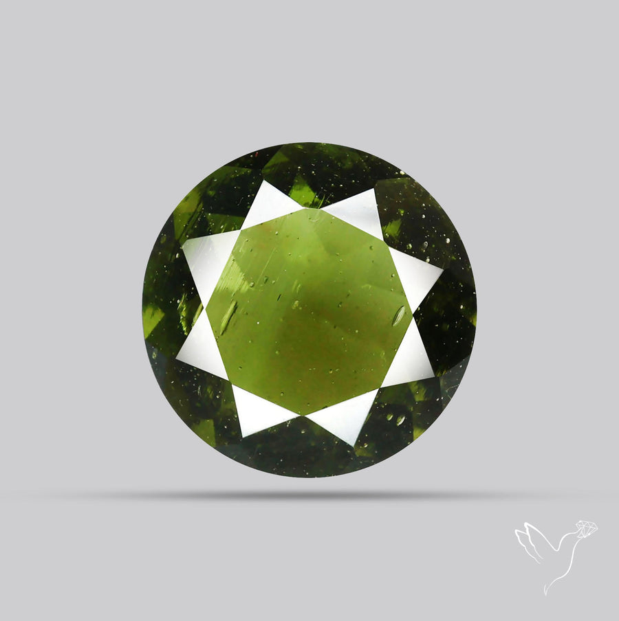 Faceted Rare Moldavite