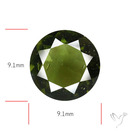 Faceted Rare Moldavite