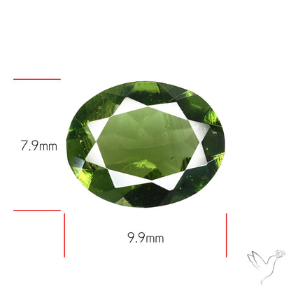Faceted Rare Moldavite