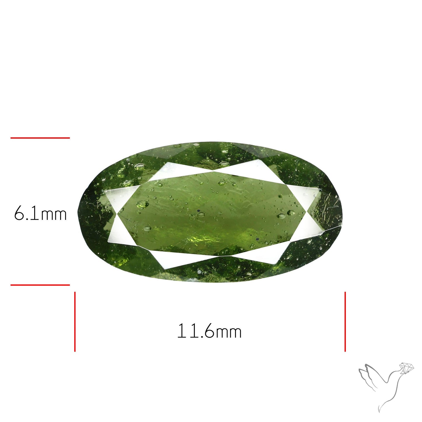 Faceted Rare Moldavite
