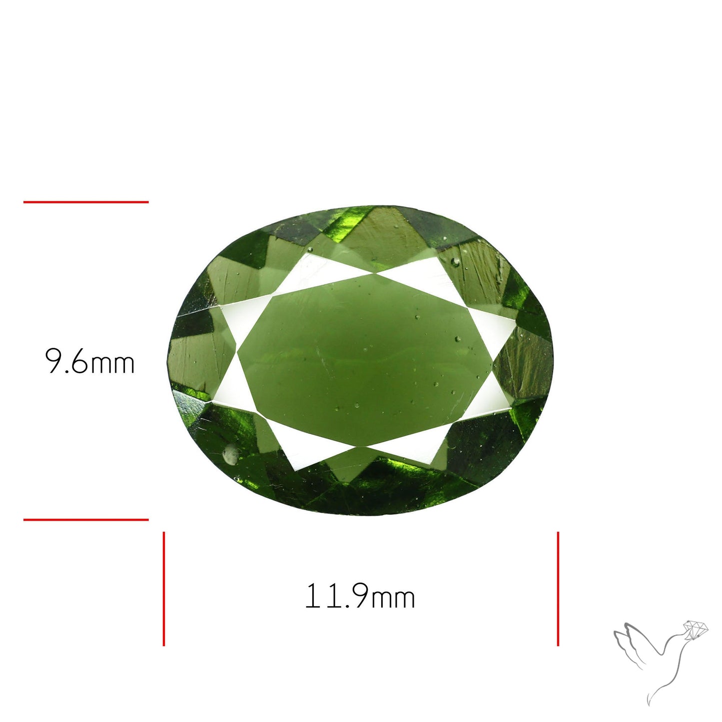 Faceted Rare Moldavite