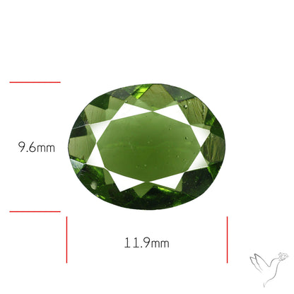 Faceted Rare Moldavite