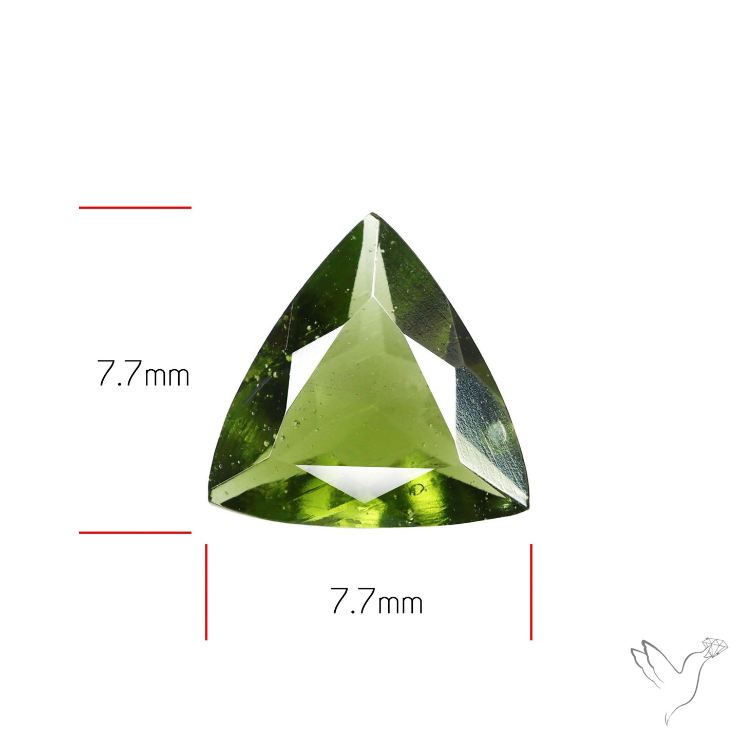 Faceted Rare Moldavite