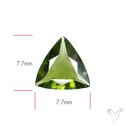 Faceted Rare Moldavite