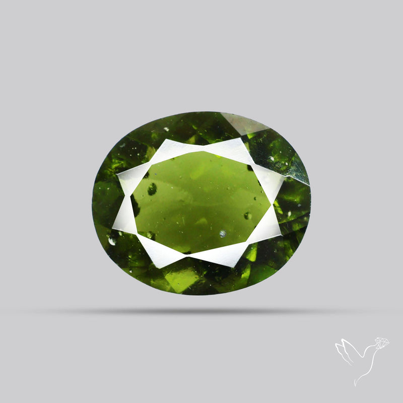 Faceted Rare Moldavite