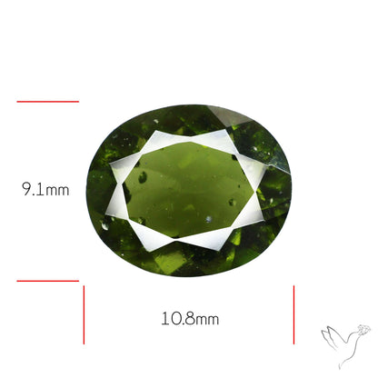 Faceted Rare Moldavite