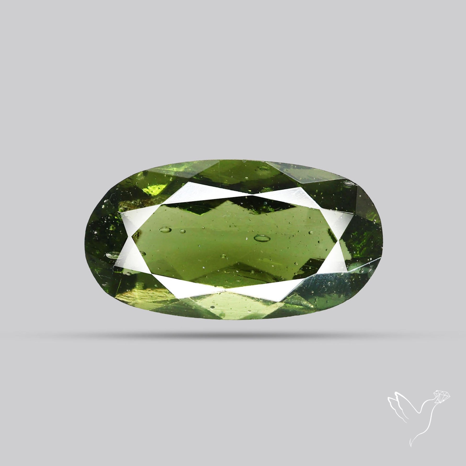 Faceted Rare Moldavite