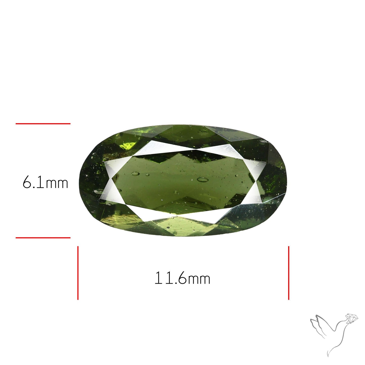 Faceted Rare Moldavite