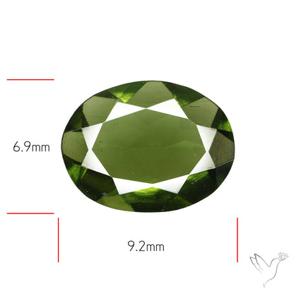 Faceted Rare Moldavite