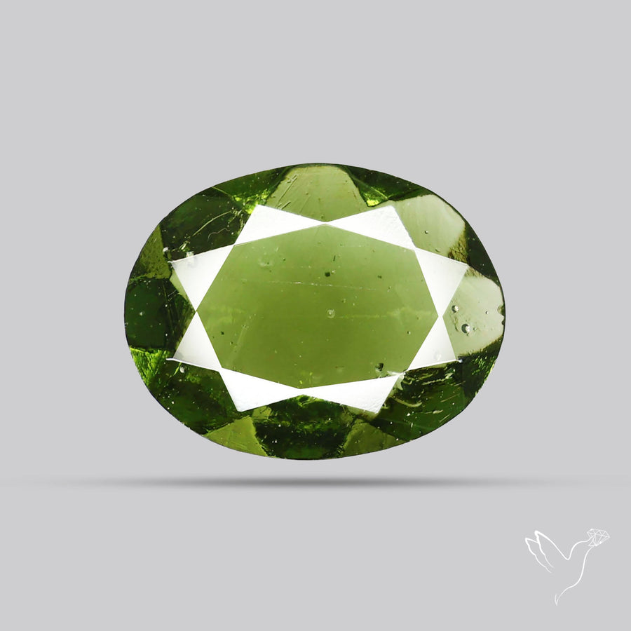 Faceted Rare Moldavite