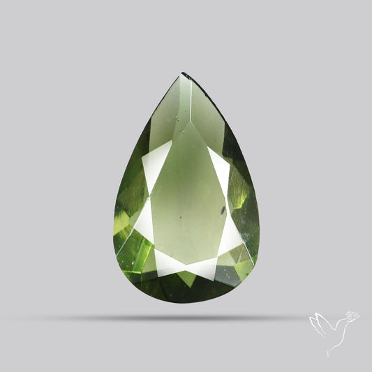 Faceted Rare Moldavite