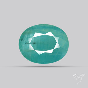 Faceted Grandidierite Rare Gemstone