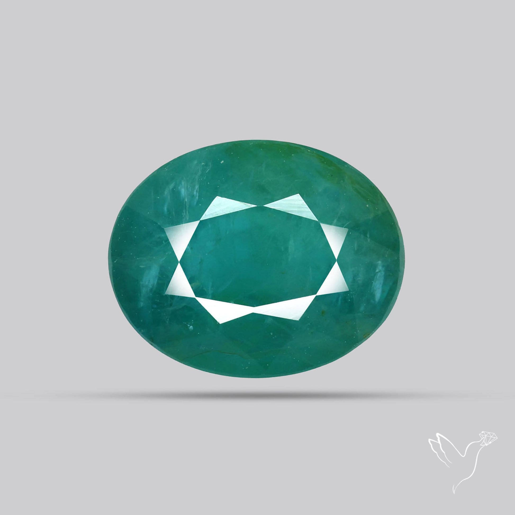 Faceted Grandidierite Rare Gemstone