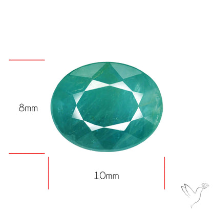 Faceted Grandidierite Rare Gemstone