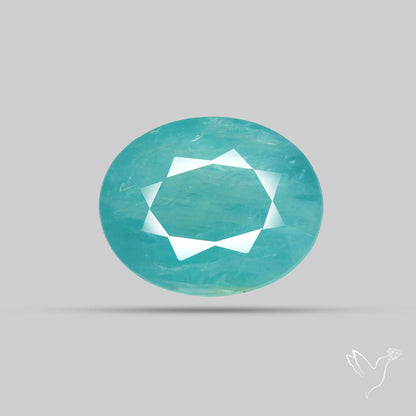 Faceted Grandidierite Rare Gemstone