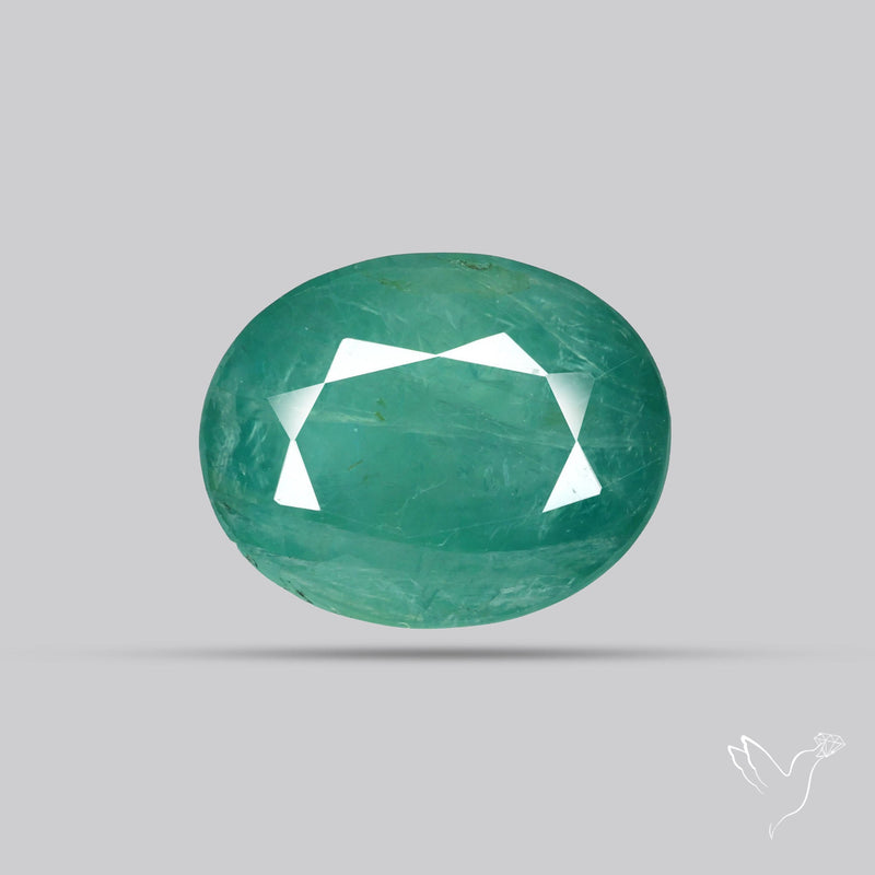 Faceted Grandidierite Rare Gemstone